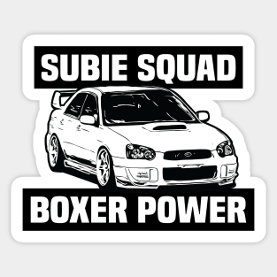 Subaru Impreza WRX STI Blobeye Version 8 JDM Car Sticker